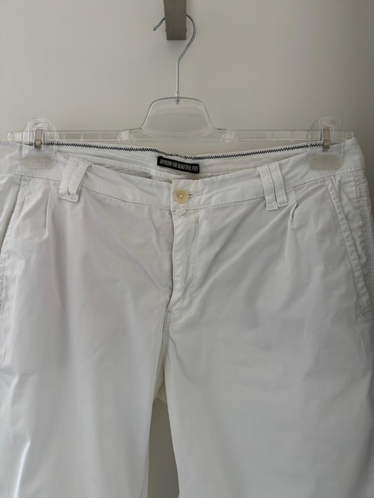 Mooie witte broek van Drykorn, Kleding | Dames, Wit, Maat 42/44 (L), Ophalen of Verzenden, Zo goed als nieuw