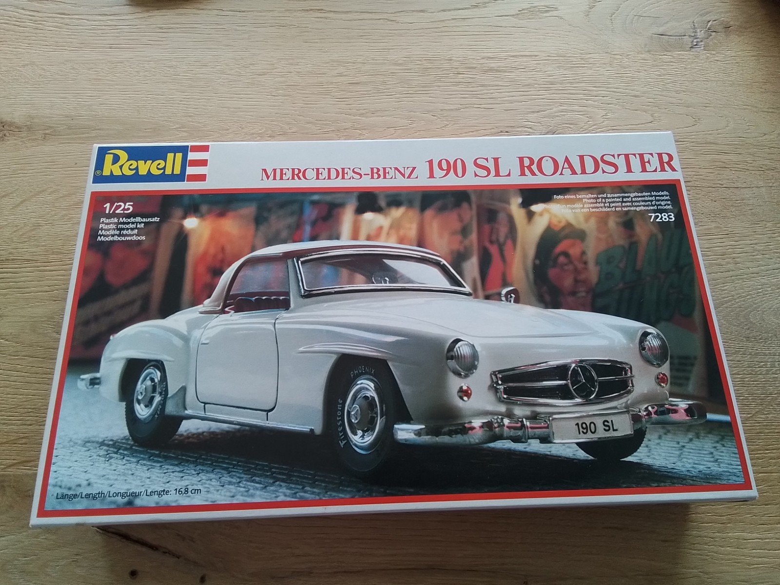 schaalmodel mercedes- benz 190 sl roadstar, Hobby en Vrije tijd, Modelbouw | Auto's en Voertuigen, Ophalen of Verzenden, Groter dan 1:32