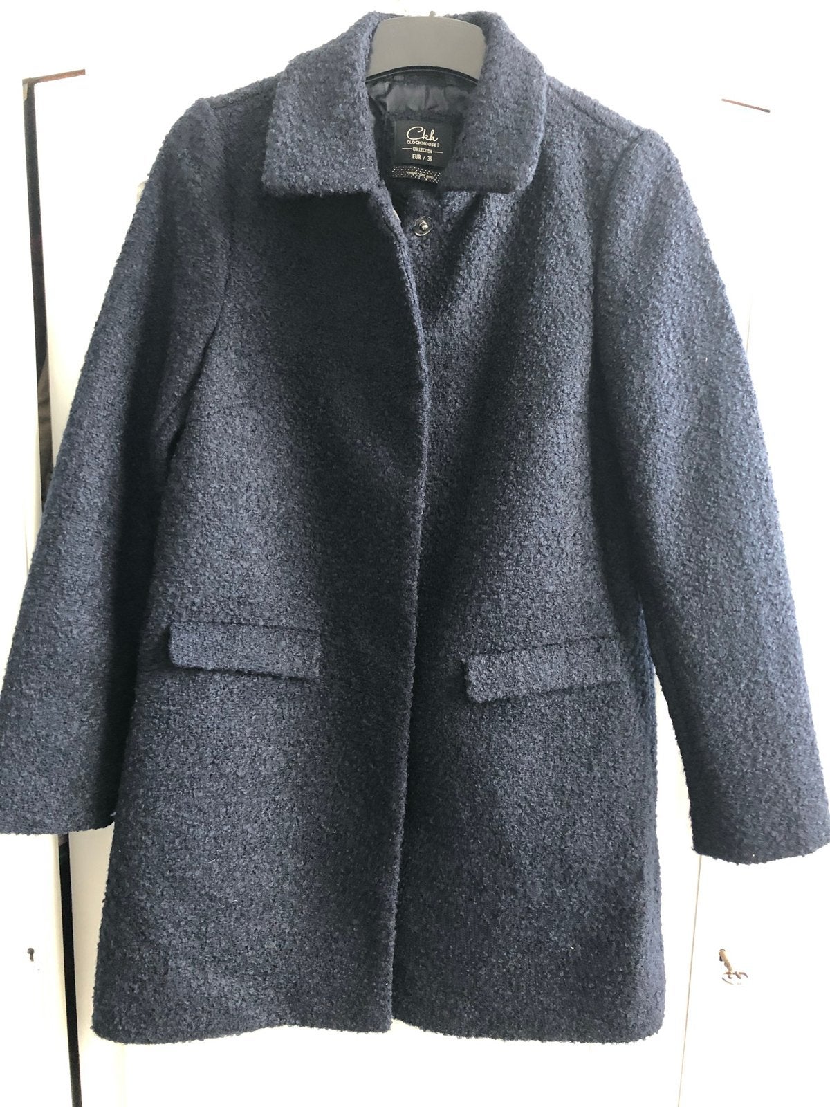 Nieuw blauw mantel jas CKH maat 36, Ophalen of Verzenden, Nieuw, Maat 36 (S), Blauw