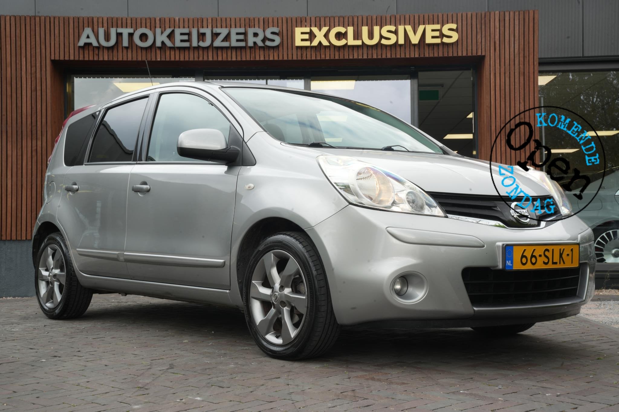 Nissan Note 1.6 Connect Edition Climate Control Cruise Navi, Auto's, Gebruikt, 750 kg, 4 cilinders, 49 €/maand
