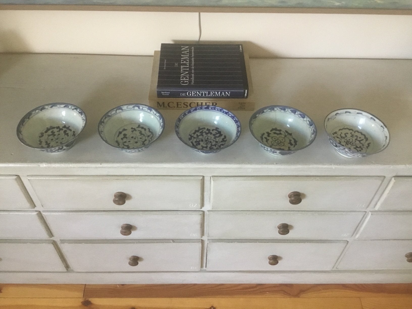 5 chinese antieke schalen kommen, Ophalen of Verzenden
