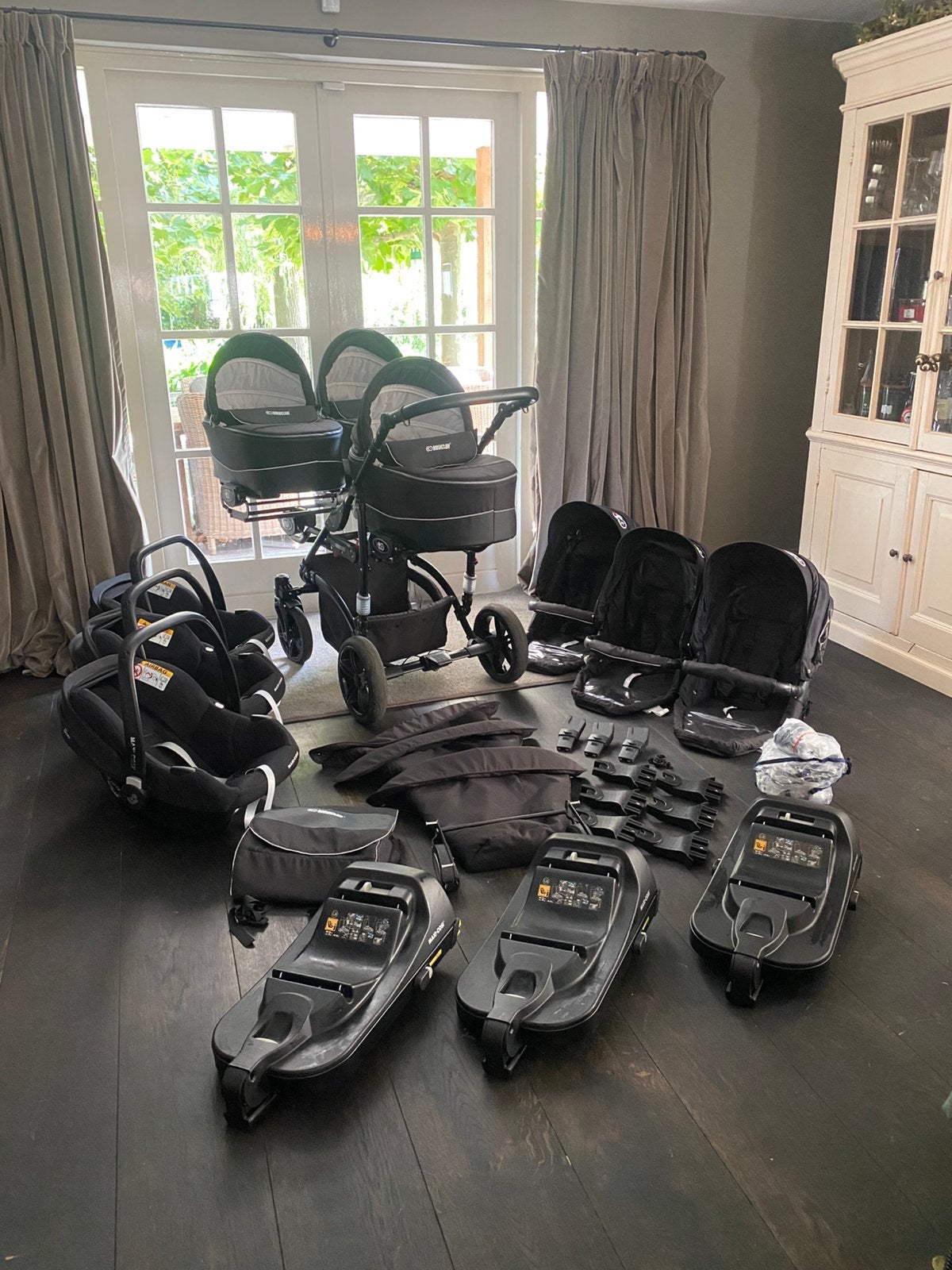 Trippy Drielingwagen Premium– Zeer Complete Set, Ophalen, Zo goed als nieuw, Kinderwagen of Buggy