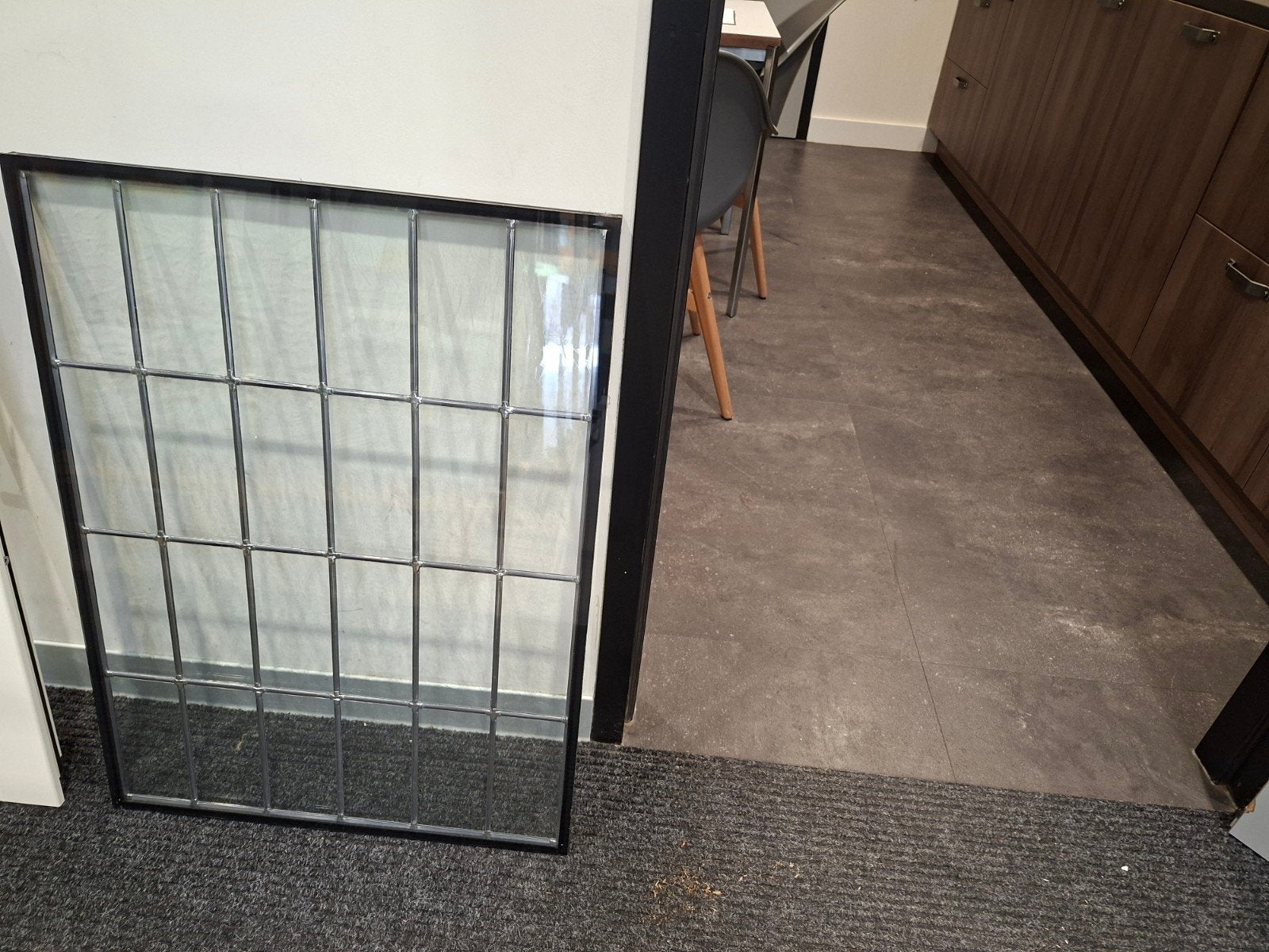 Glas in lood, Doe-het-zelf en Verbouw, Glas en Ramen, Ophalen, Minder dan 80 cm, Nieuw, Glasplaat