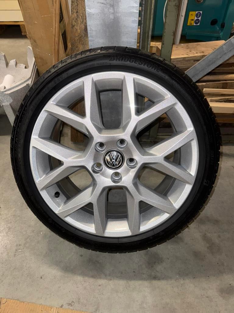 Watkins Glen look velgen - 18” 5x112 met Bridgestone banden, Ophalen, 18 inch, Velg(en), Nieuw