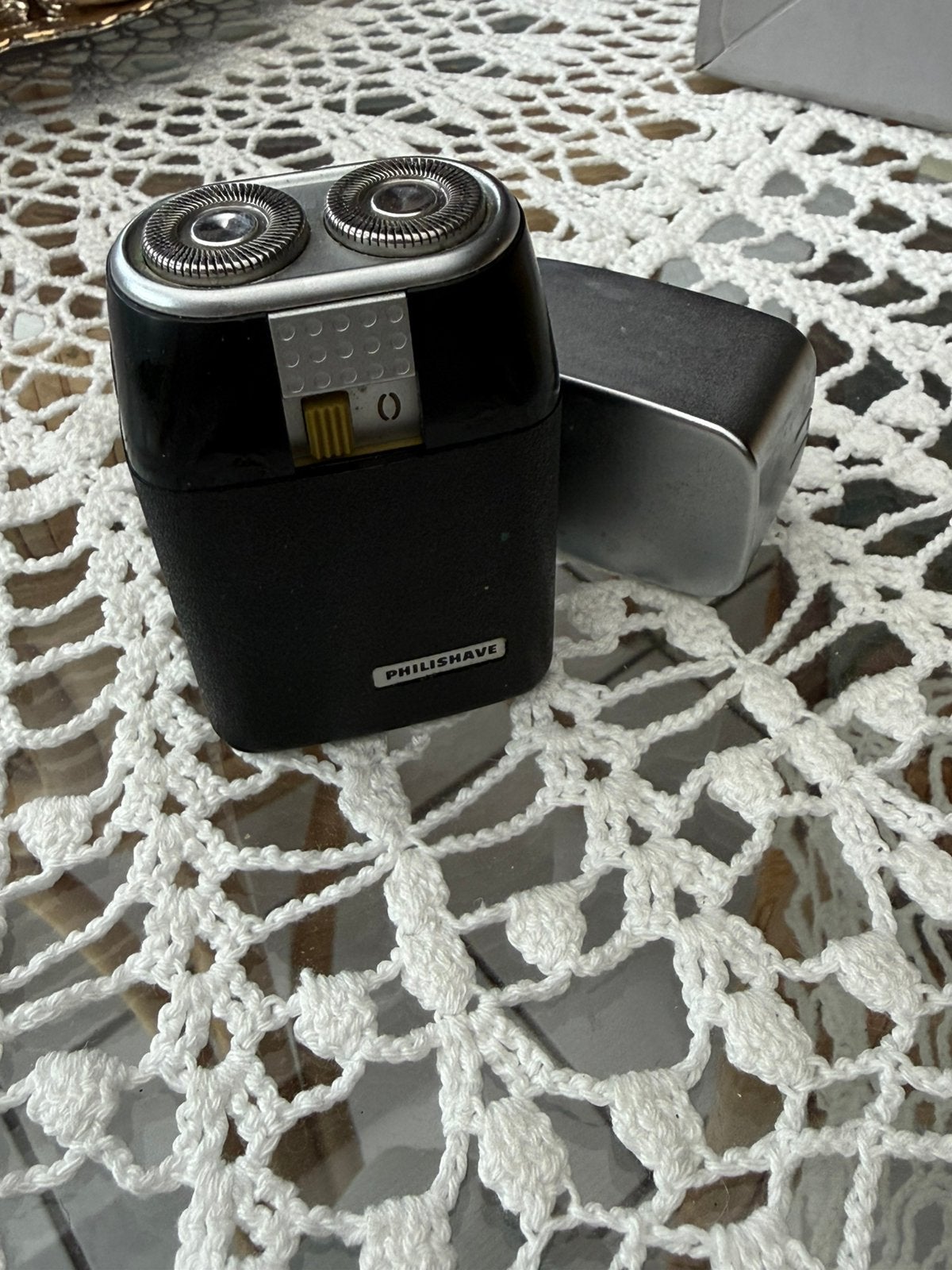 Vintage Philips Philishave HP 1204 – Made in Holland 1970, Ophalen of Verzenden, Gebruikt