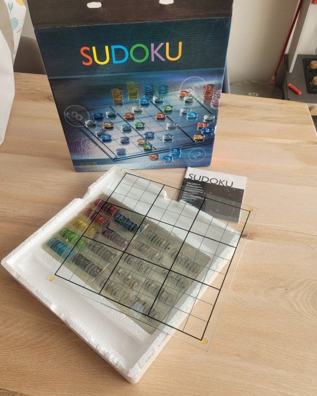 sudoku van glas, Ophalen of Verzenden