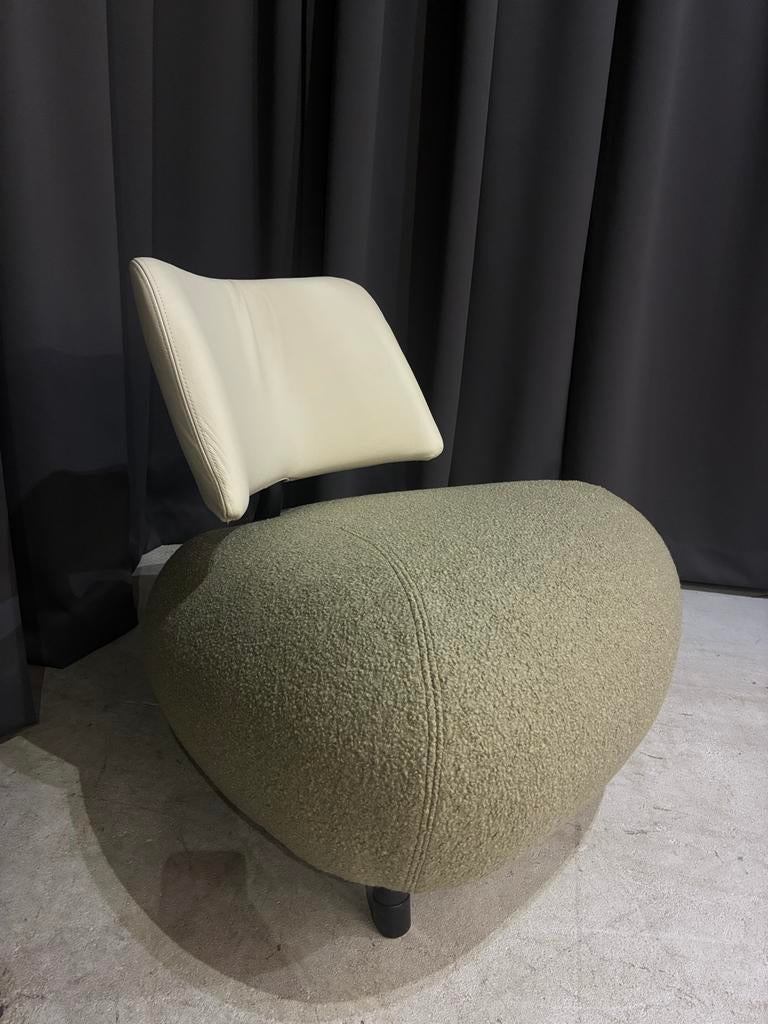 Leolux Pallone fauteuil - Nieuw Boucle -, Ophalen, Leolux, ., Zo goed als nieuw