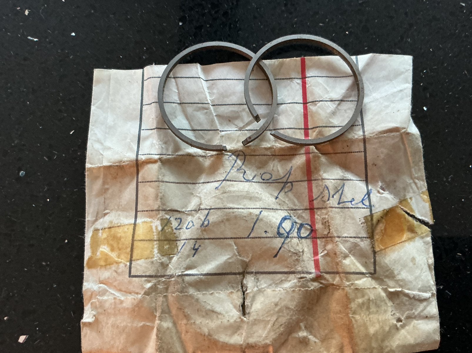 SET RAP ZUIGERVEREN MAAR OOK ANDERE MERKEN, Fietsen en Brommers, Brommeronderdelen | Oldtimers, Ophalen of Verzenden, Nieuw, Blok