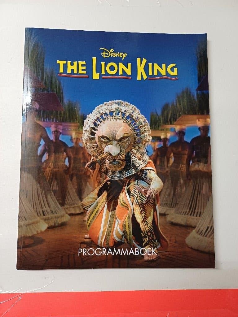 Programmaboek  - Disney The Lion King - Musical, Ophalen of Verzenden, Zo goed als nieuw, Ballet of Musical