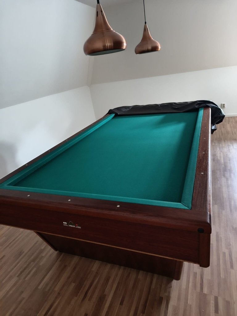 Champion Biljarttafel / Pooltafel Nieuwstaat – Leisteen, Sport en Fitness, Ophalen, Zo goed als nieuw, Pooltafel