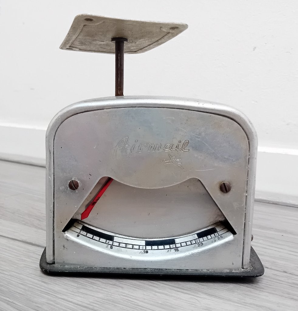 airmail brievenweger Gebr.rikkers amsterdam, Antiek en Kunst, Verzenden