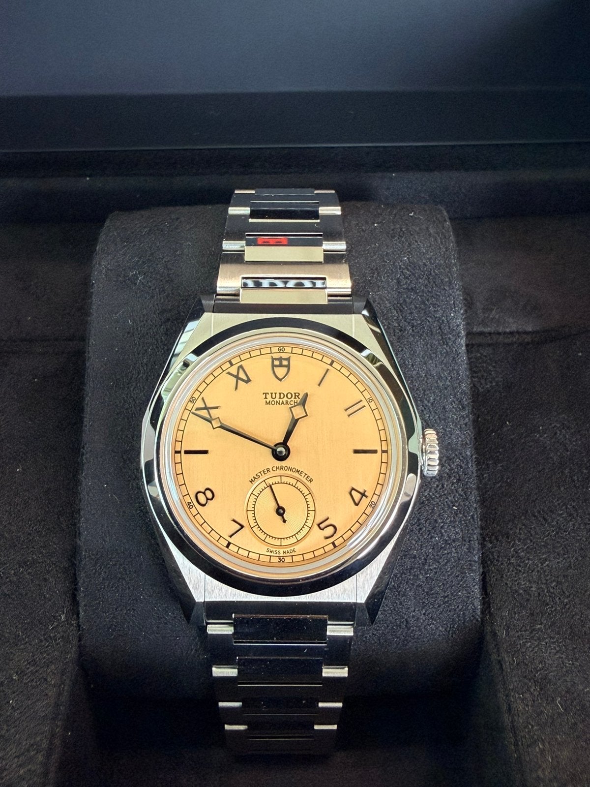 Tudor Monarch M2639W1A0U-0001 Nieuw, Staal, Staal, Polshorloge, Nieuw