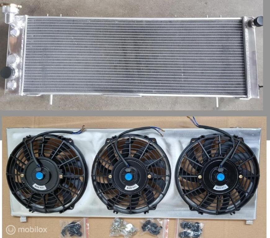 Radiateur +shroud+Fans Jeep Cherokee XJ / Wagoneer 91-01, Nieuw, Ophalen of Verzenden
