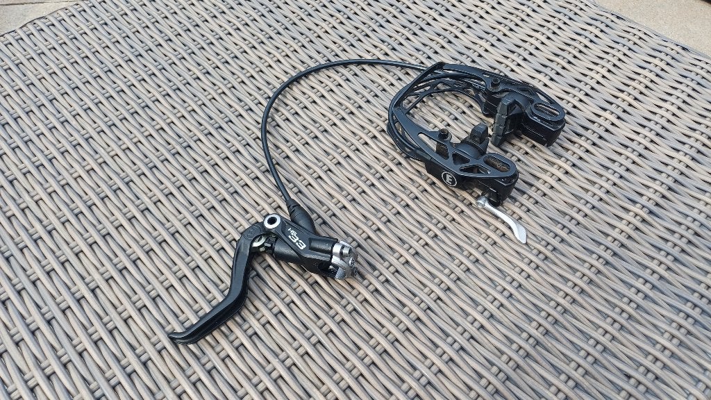 Magura HS 33, Ophalen, Remmen, Zo goed als nieuw, Aluminium