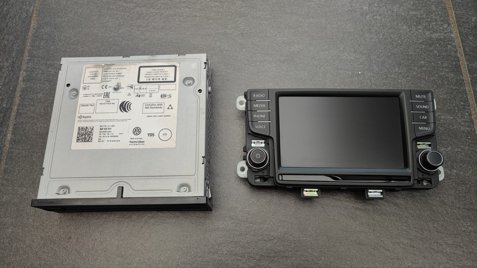 MIB 2 Radio Computer + Scherm VW Polo 6C 2015, Ophalen of Verzenden, Gebruikt