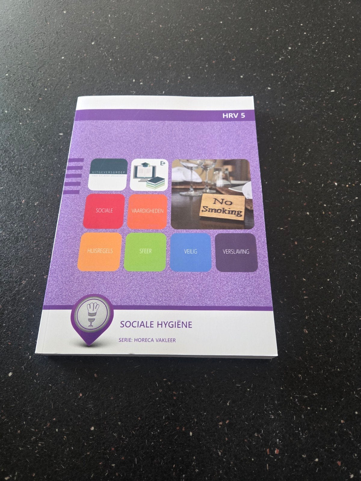 HRV 5 Sociale Hygiëne Horeca Vakleer Boek, Boeken, Onbekend, Ophalen of Verzenden, Zo goed als nieuw, MBO