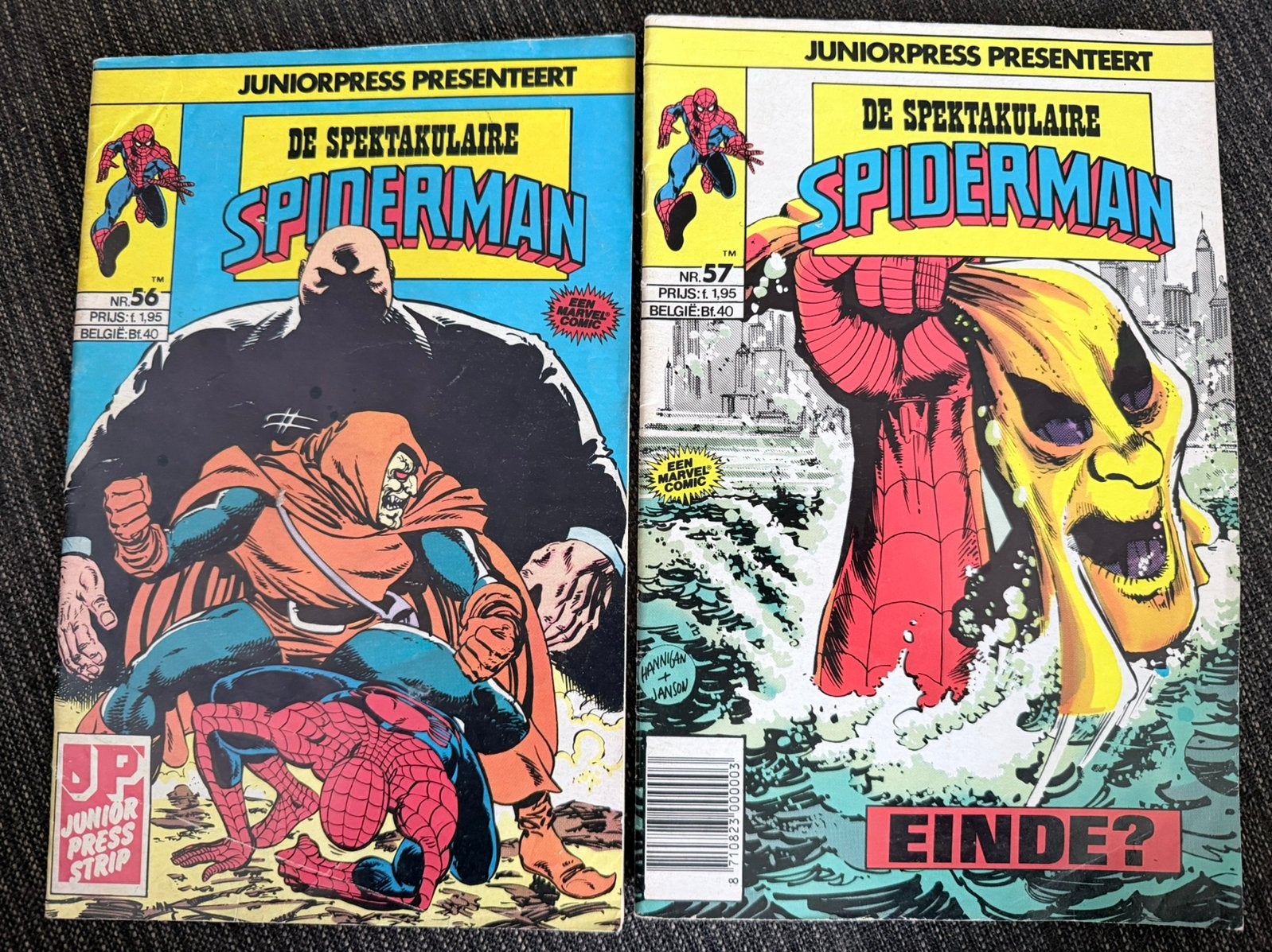 Vintage Spider-Man comics, Meerdere comics, Ophalen of Verzenden, Gelezen, Europa
