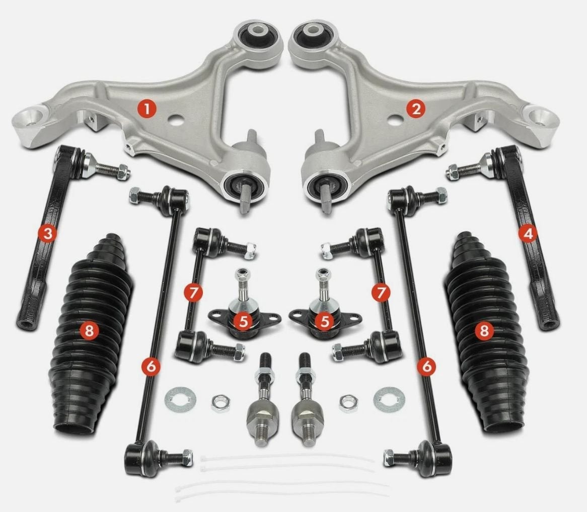 Volvo S80 draagarmen Volvo S80 stabilisatorstang Volvo S80 f, -, -, Nieuw, Ophalen of Verzenden