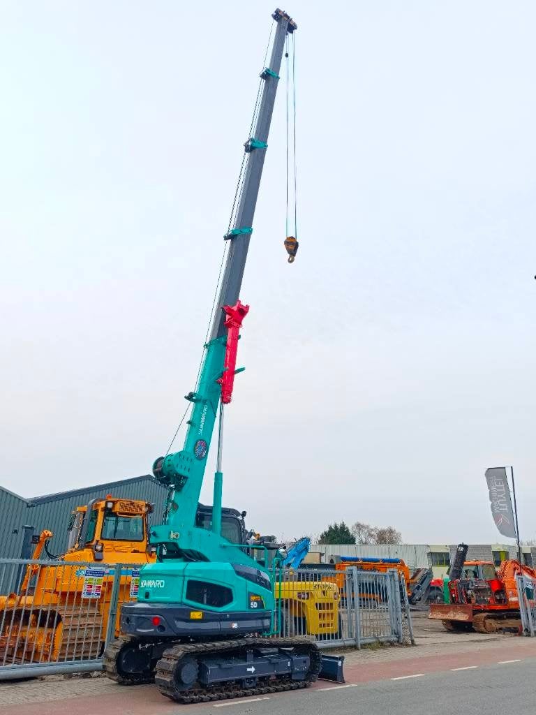 Sunward SWTC 5 D rups hijskraan crane 10 tm 5000 kg 20 m, Zakelijke goederen, Machines en Bouw | Kranen en Graafmachines, Kraan