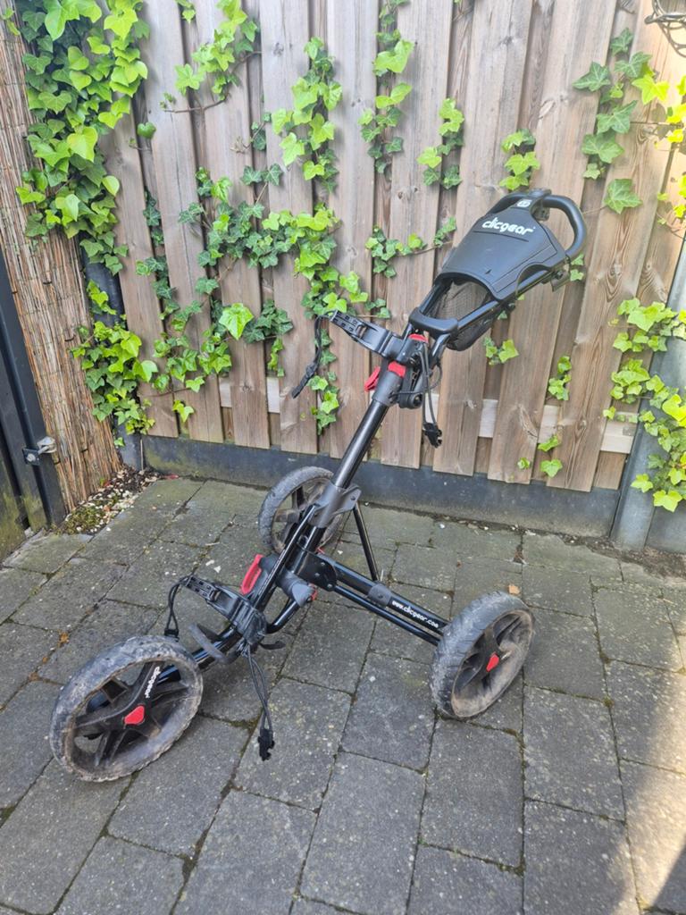 Clicgear 3.0 Golftrolley - zeer goede staat, Sport en Fitness, Golf, Ophalen, Gebruikt, Golfkar, Overige merken
