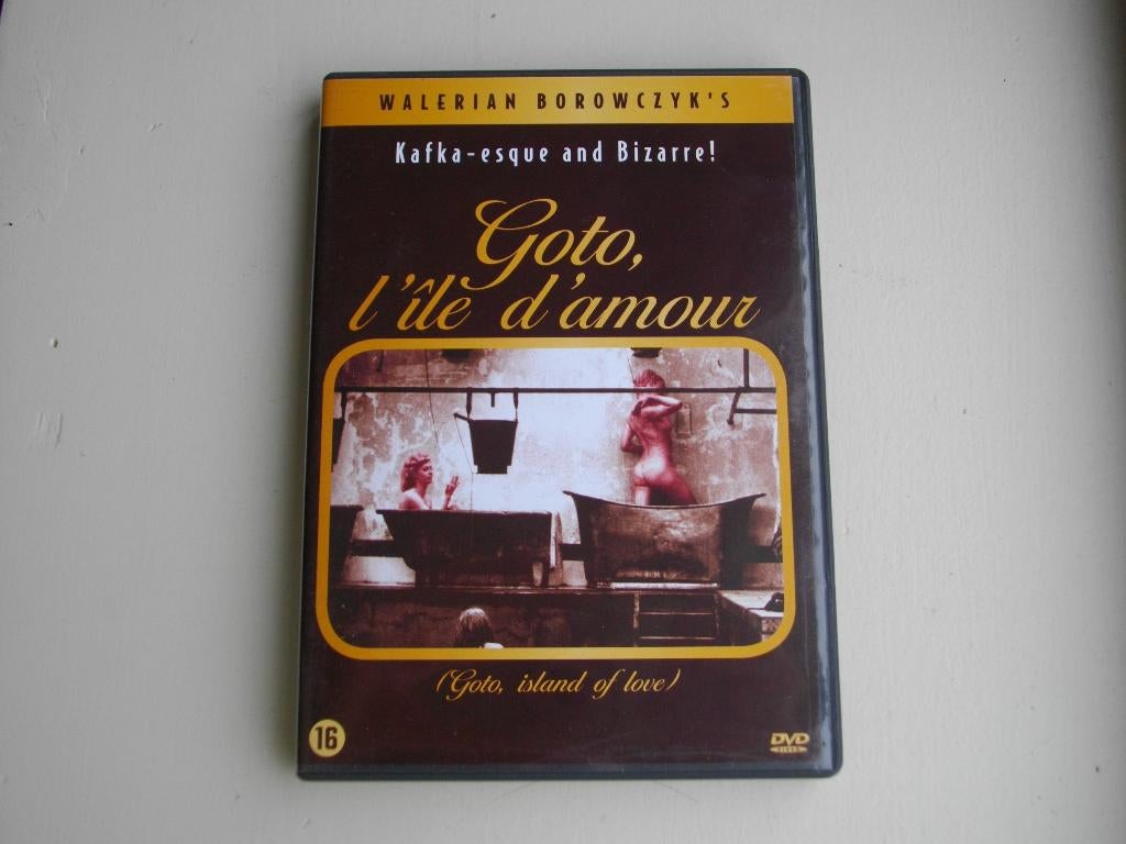 Goto, l'ile d'amour (1969, Walerian Borowczyk) DVD, Cd's en Dvd's, Dvd's | Filmhuis, Vanaf 16 jaar, Ophalen of Verzenden, Gebruikt
