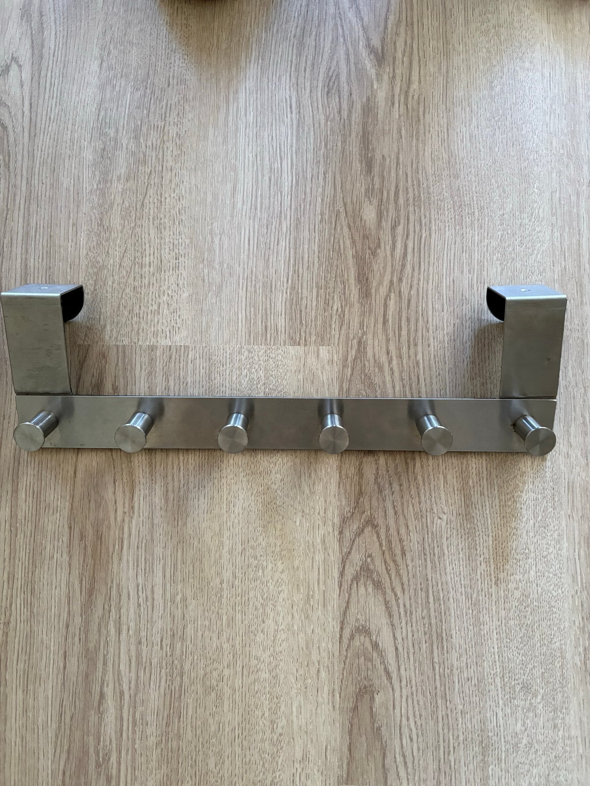 Deur kapstok hanger van Ikea - RVS, Gebruikt, Wandhaken, Ophalen of Verzenden, Minder dan 100 cm