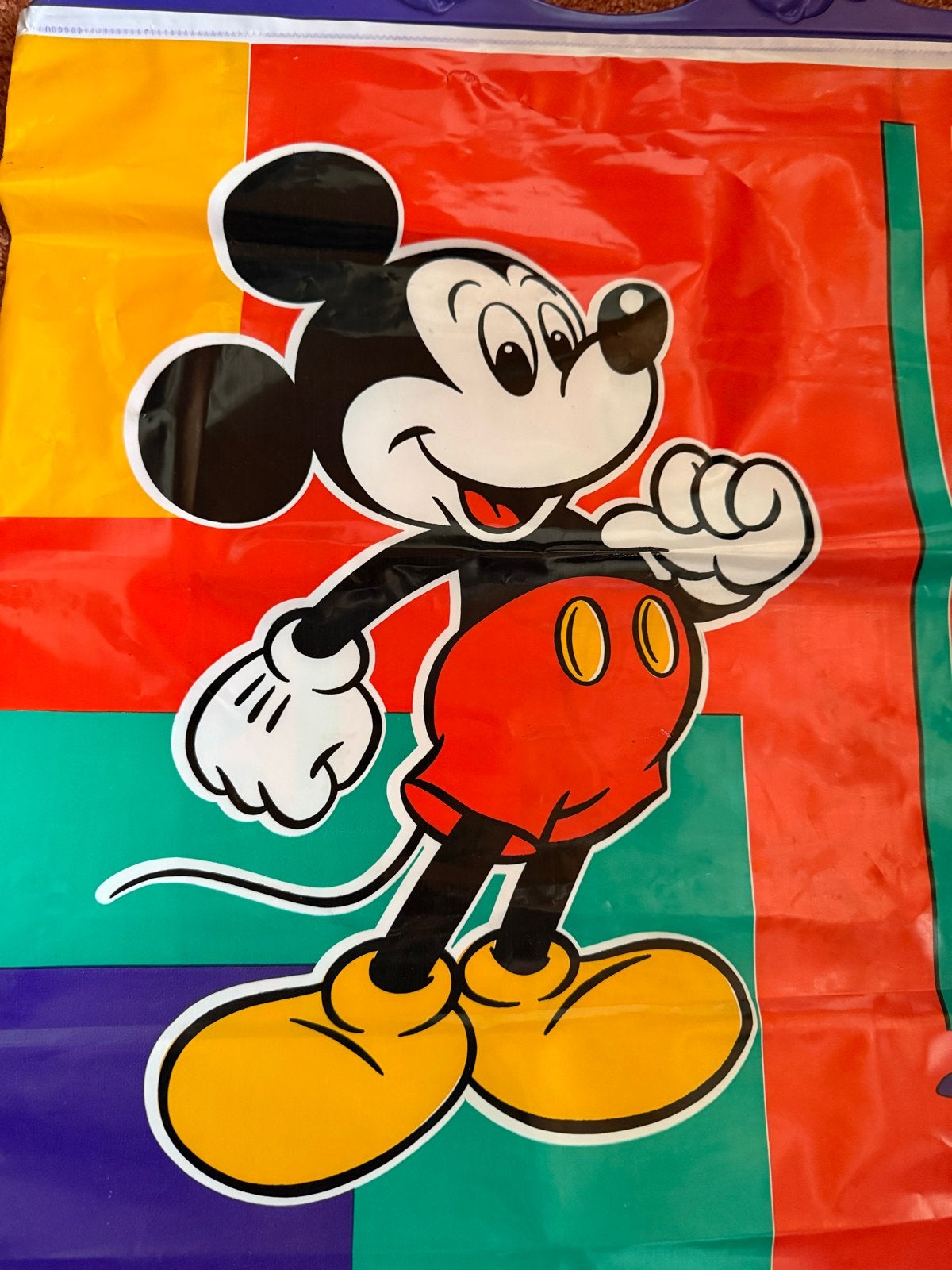 Vintage Euro Disney Mickey Mouse Tas - Jaren '90, Ophalen of Verzenden, Mickey Mouse, Zo goed als nieuw, Tas, Koffer of Zak