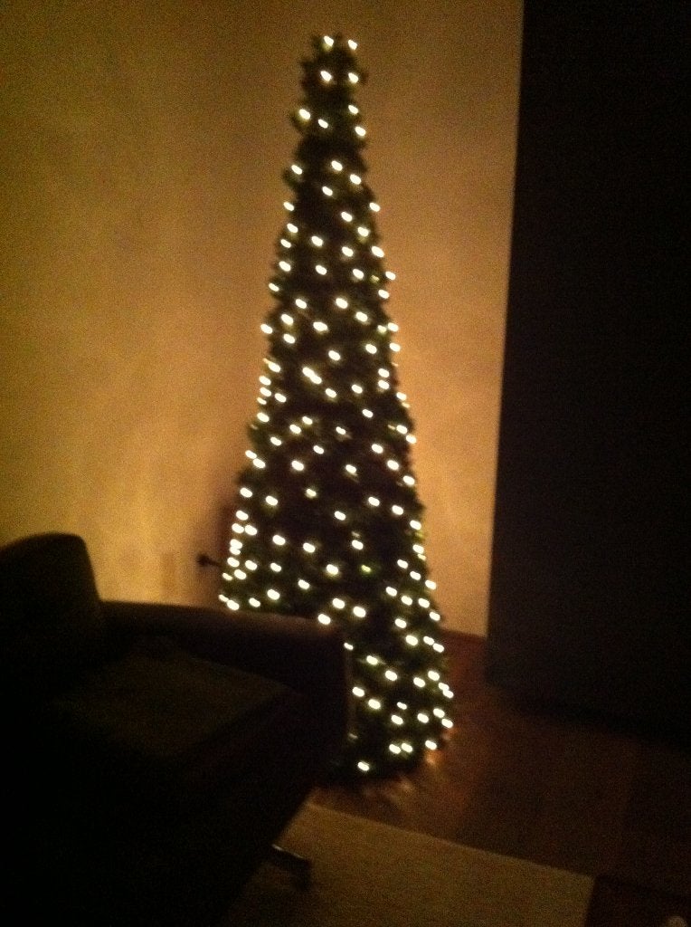 Buitenkans Kerstboom voor buiten & binnen, Ophalen, 185 cm, Overige materialen, Zo goed als nieuw