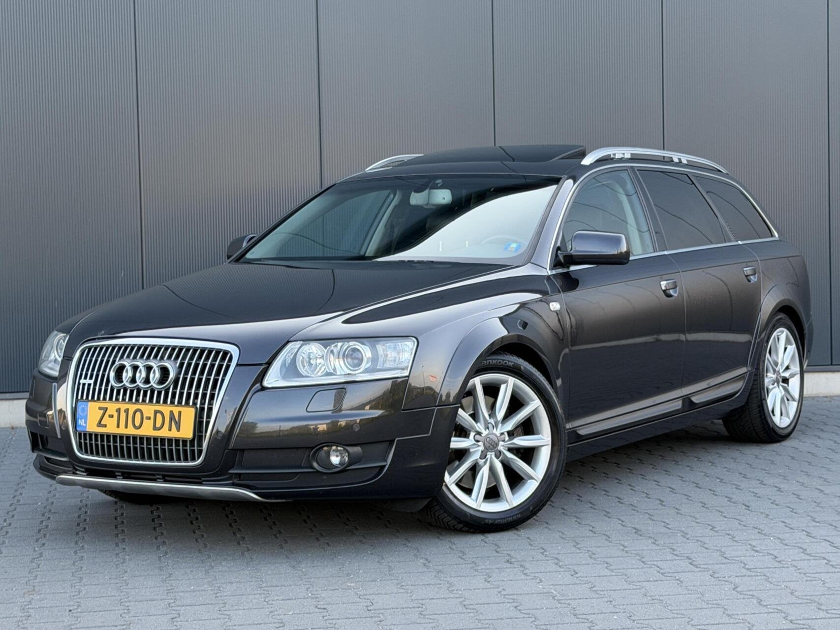 Audi A6 Allroad 4.2 FSI Pro Line Schuifdak - Volle Auto - Pe, Auto's, Audi, Automaat, Gebruikt, 8 cilinders, Bruin