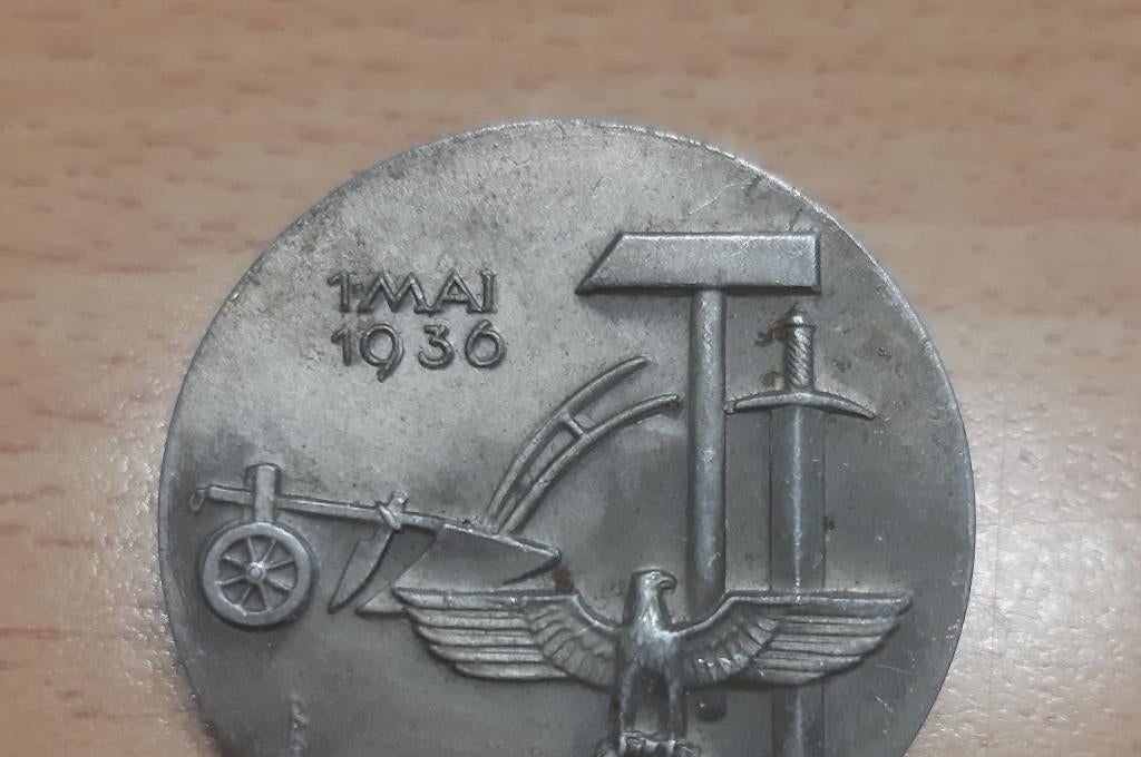 Tagungsabzeichen - Tag der Arbeit 1936 (NSDAP), Verzamelen, Militaria | Tweede Wereldoorlog, Verzenden, Landmacht, Duitsland, Embleem of Badge