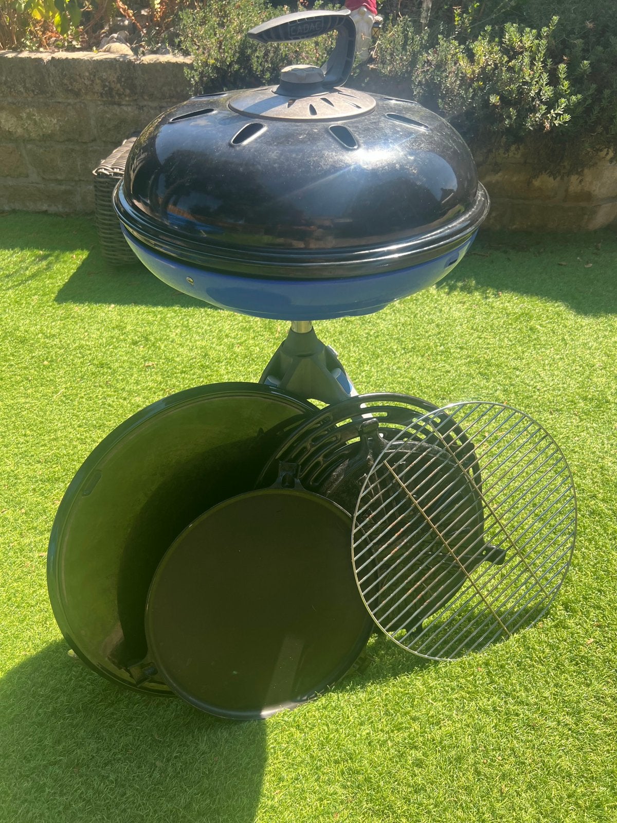 Skottelbraai aezi chef cadac, Ophalen, Gebruikt