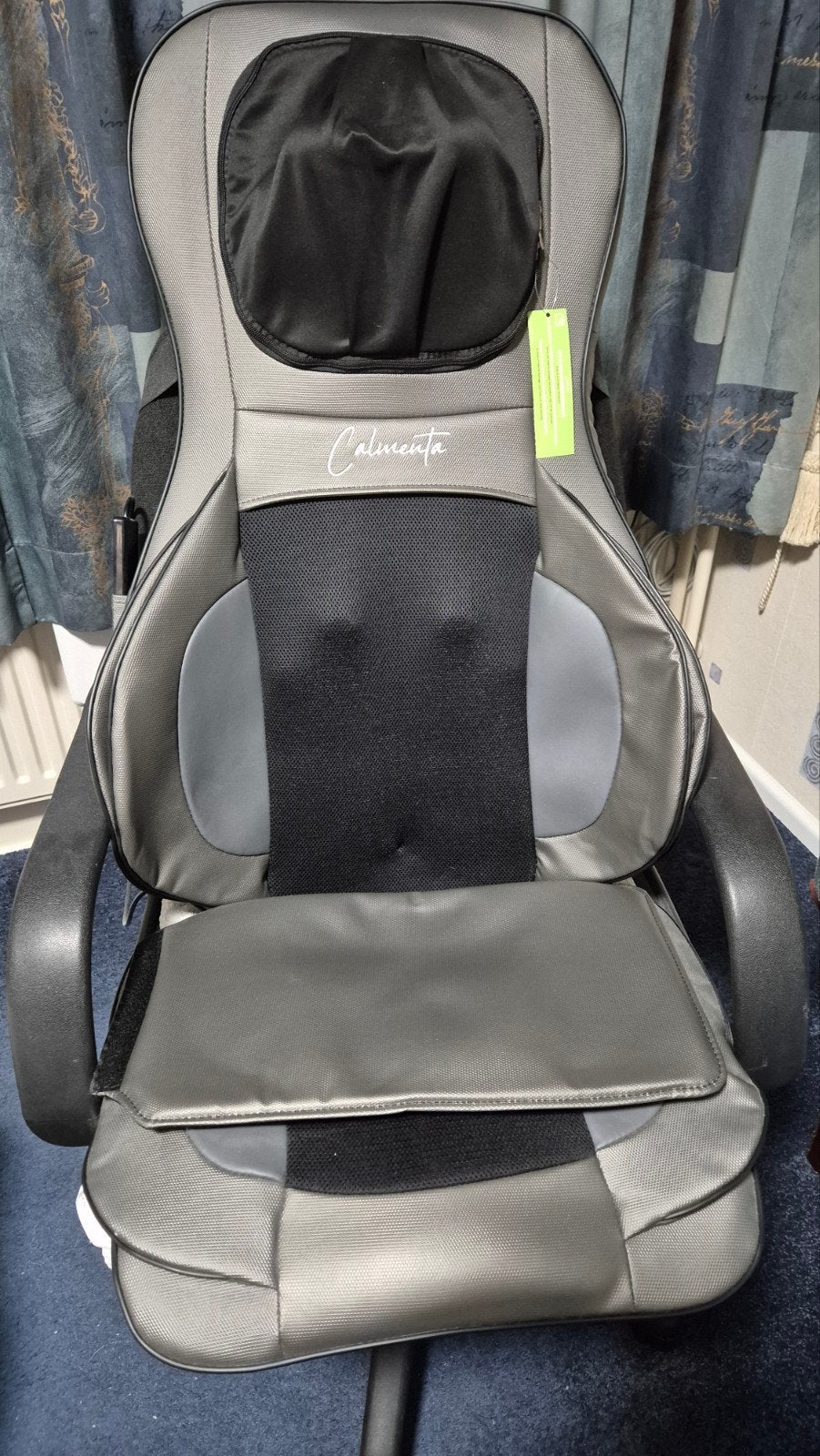 Calmenta Shiatsu Massagestoel/Kussen met Warmtefunctie, Ophalen, Zo goed als nieuw, Massagestoel of Kussen