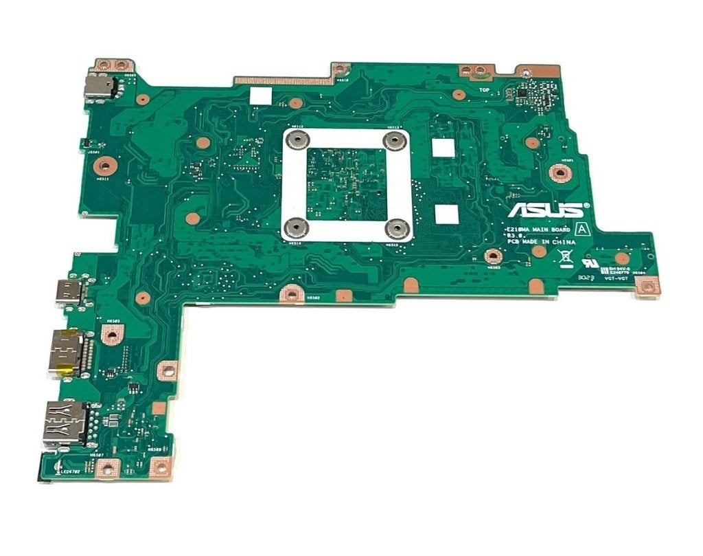 Moederbord Asus L210MA/E210MA, CPU n4020, 4GB RAM, 64GB eMMC, DDR3, Ophalen of Verzenden, Zo goed als nieuw, Laptop