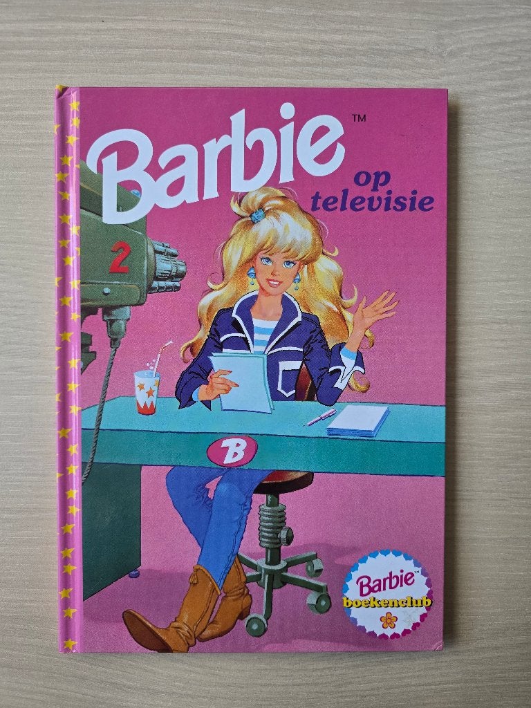 Leesboek Barbie op televisie van de barbie boekenclub, Boeken, Kinderboeken | Jeugd | onder 10 jaar, Gelezen, Fictie algemeen