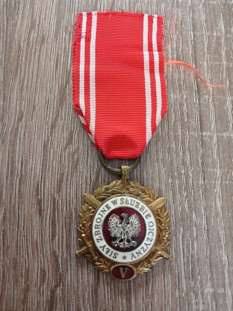 Poolse medaille Sily Zbrojne w Sluzbie Ojczyzny., Verzamelen, Militaria | Tweede Wereldoorlog, Ophalen of Verzenden, Landmacht