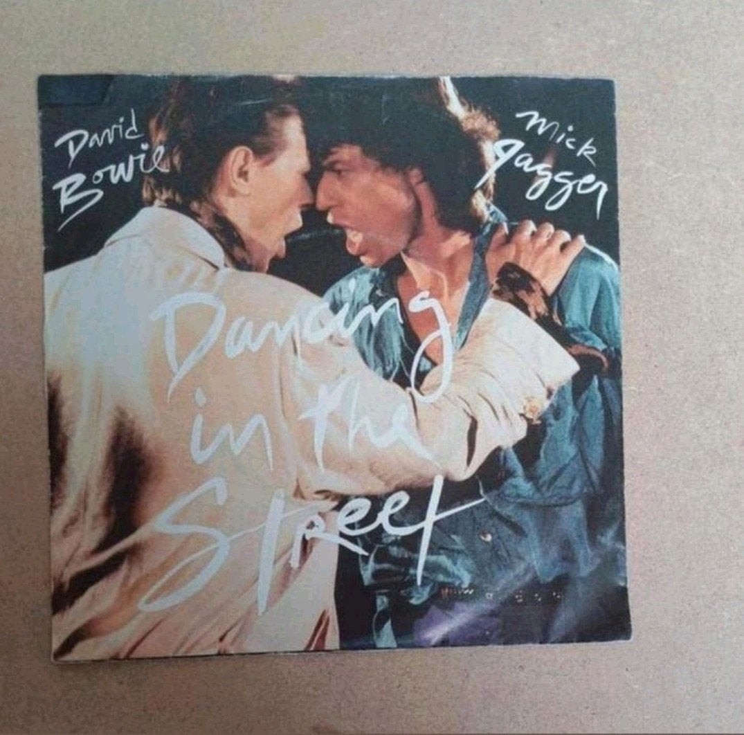 David Bowie/Mick Jagger  - Dancing In The Street, Gebruikt, 7 inch, Ophalen of Verzenden, Pop