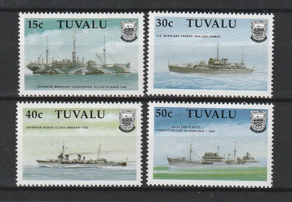 Tuvalu Schepen, Verzenden, Postfris, Overige thema's