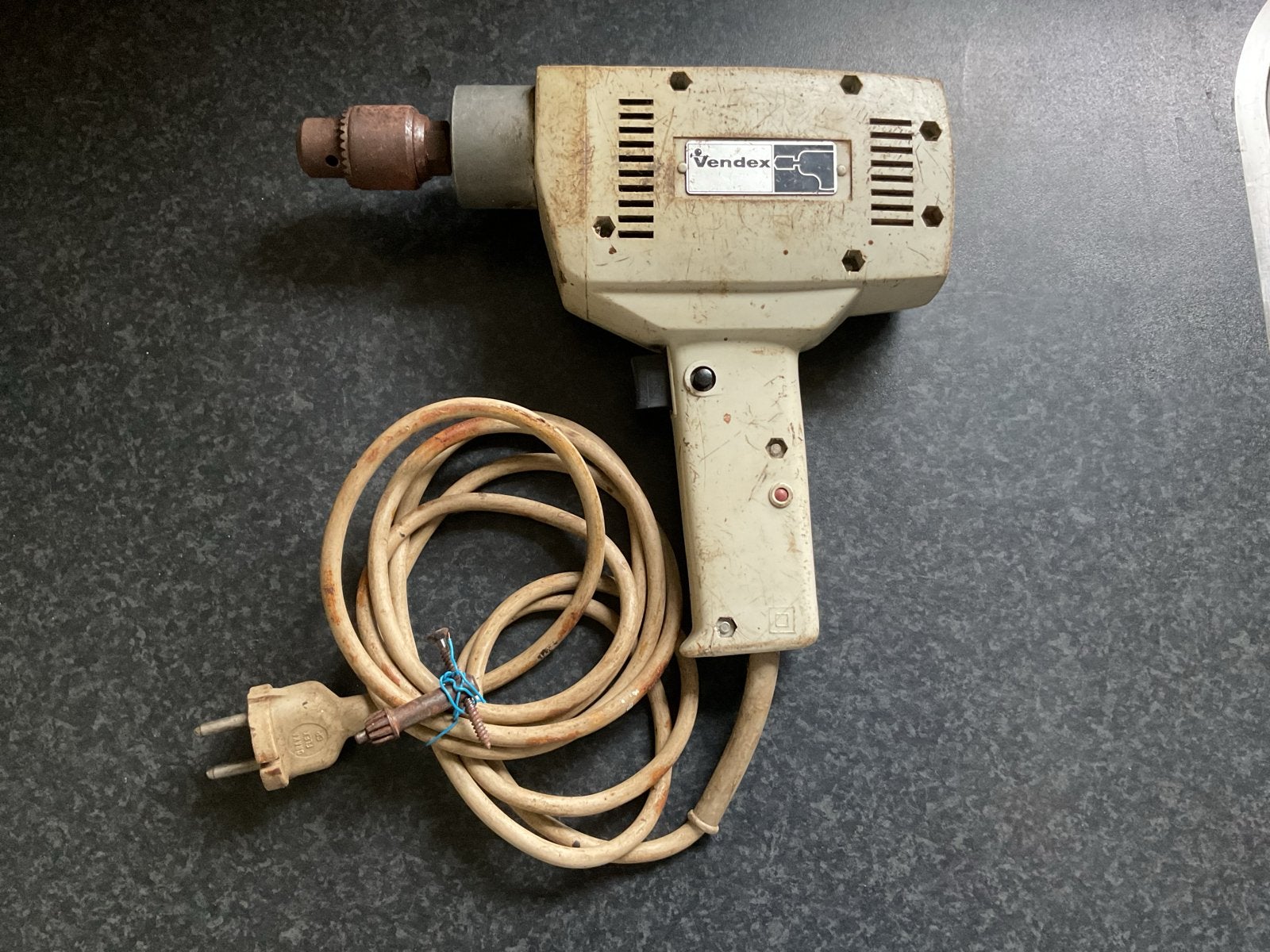 Vintage Vendex Boormachine VD-850 - 310W, Ophalen of Verzenden, Gebruikt, Minder dan 400 watt, Boormachine