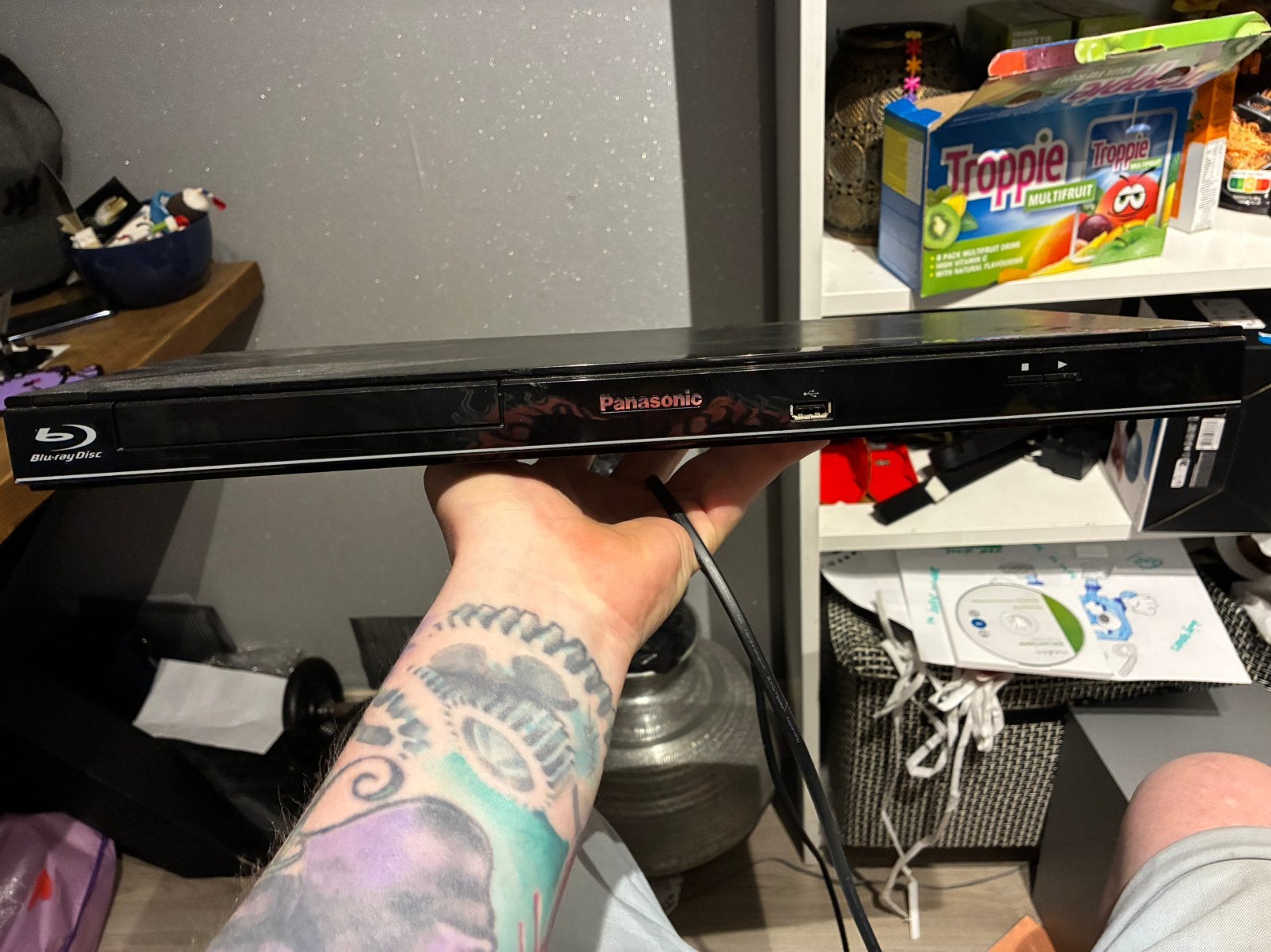 Panasonic blu-ray speler, Ophalen of Verzenden, Zo goed als nieuw, Panasonic