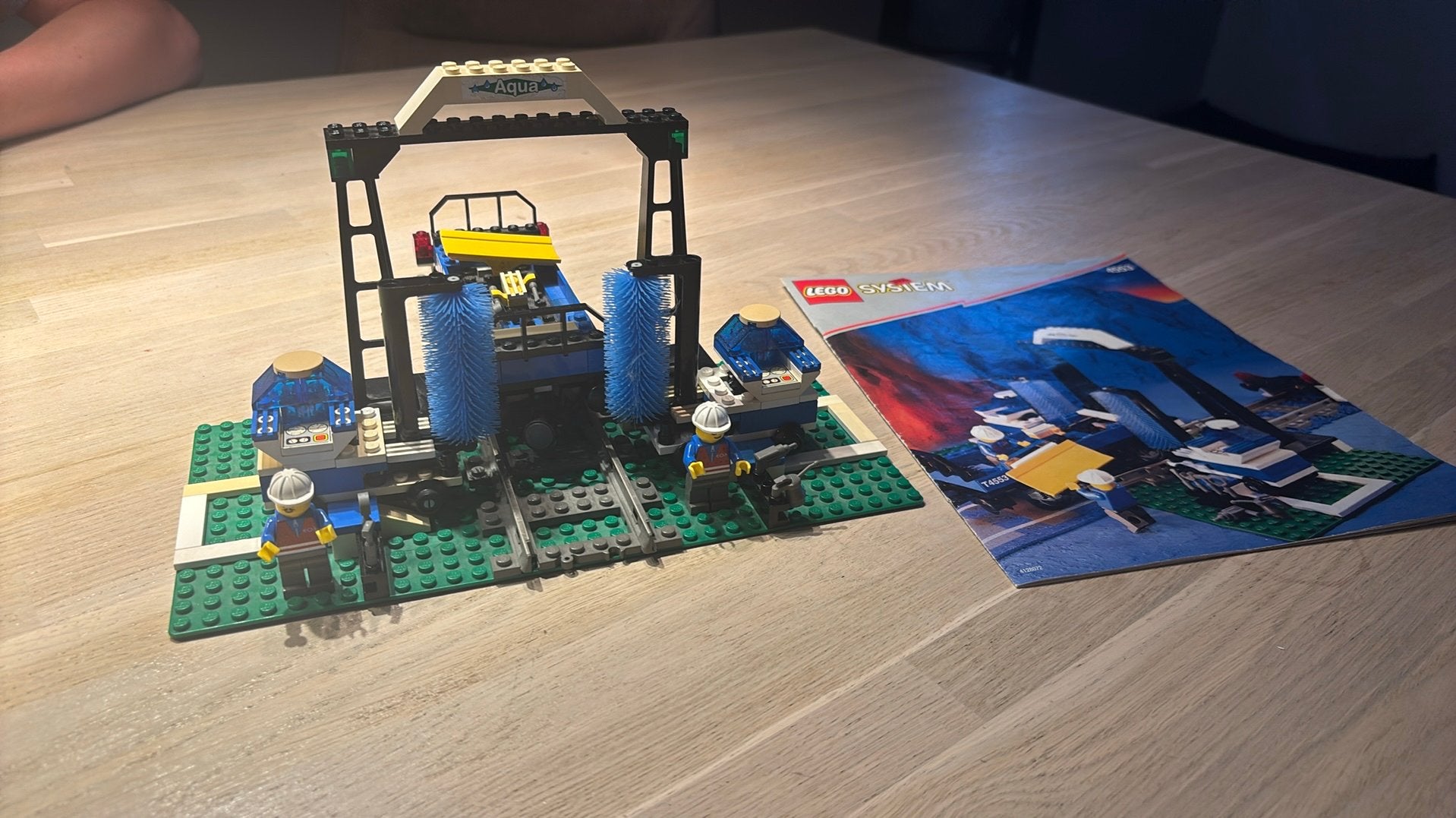 Lego System 4553: Treinwasstraat met instructieboekje, Lego, Ophalen of Verzenden, Compleet, Complete set