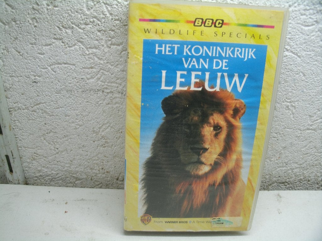vhs 158a het koninkrijk van de leeuw, Alle leeftijden, Ophalen of Verzenden, Zo goed als nieuw