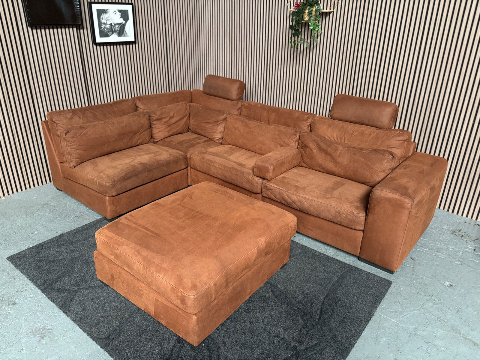 GRATIS LEVERING Montel Infinity Square 315x195 GEREINIGD, Hoekbank, 300 cm of meer, Kunststof, Ophalen of Verzenden