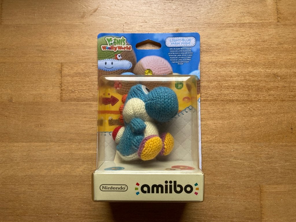 Yarn yoshi amiibo blauw, Spelcomputers en Games, Avontuur en Actie, 1 speler, Nieuw, Ophalen of Verzenden