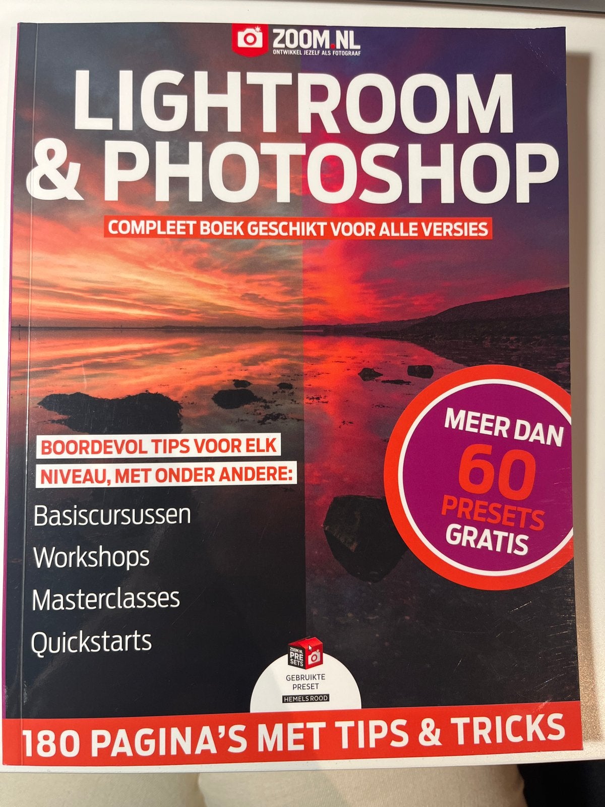 Lightroom & Photoshop: Compleet Boek voor Fotografie, Ophalen of Verzenden, Alpha, Zo goed als nieuw