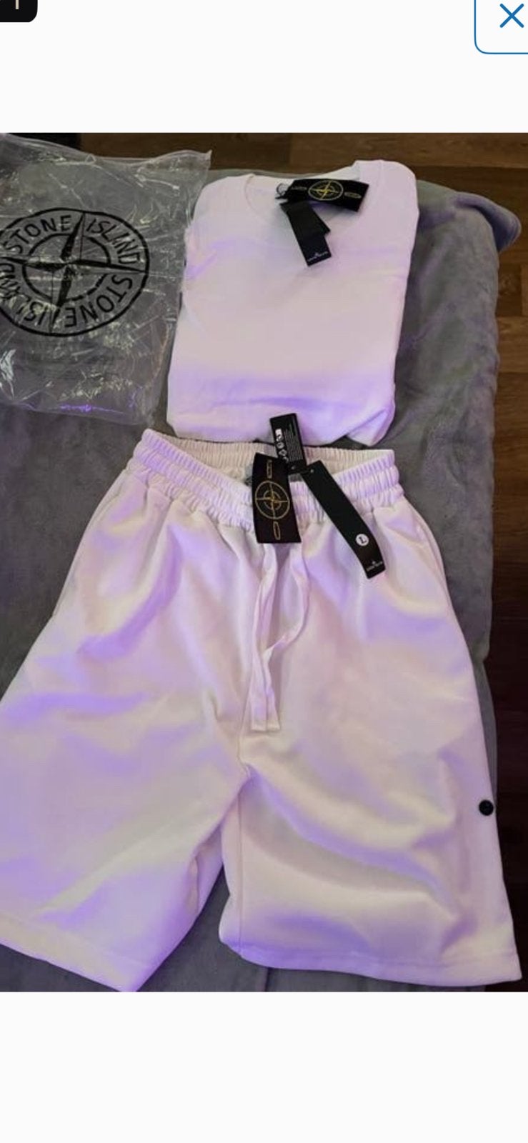 Stone island hele set maat L nieuw, Ophalen of Verzenden, Zwart