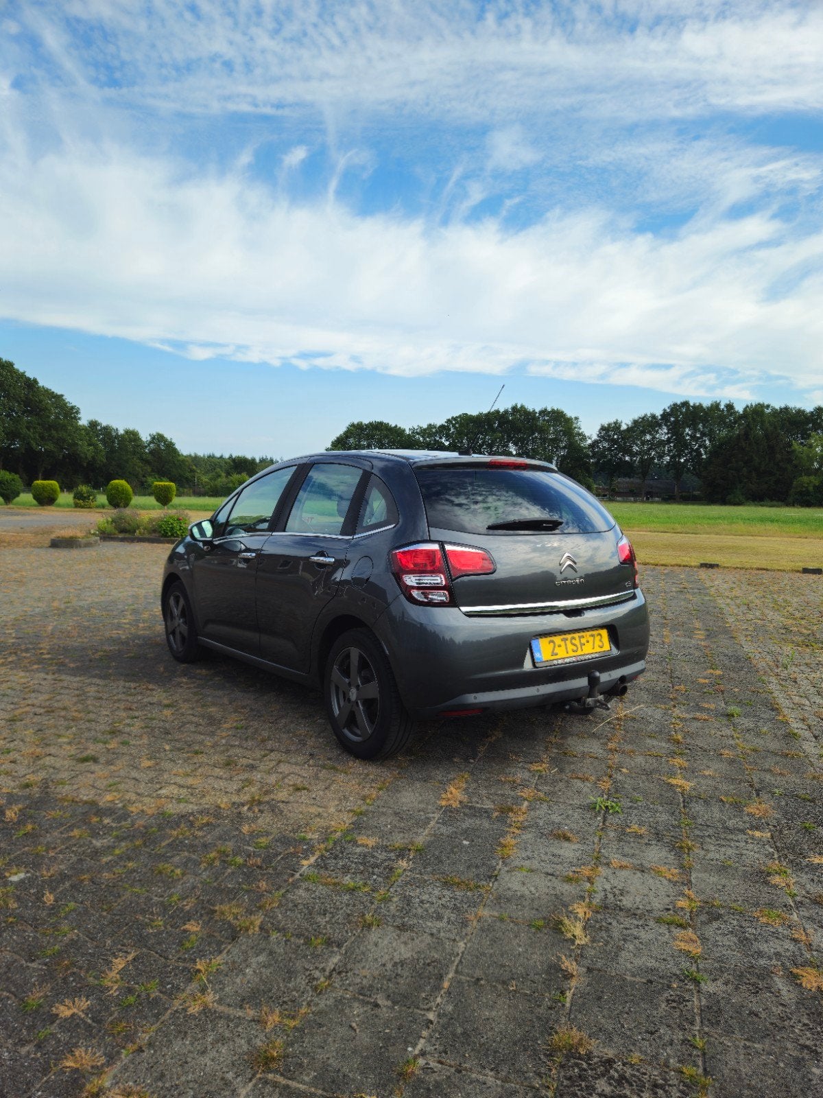 Citroën C3 1.2 VTI 60KW/82PK 2014 Grijs, Auto's, Voorwielaandrijving, 31 €/maand, 1199 cc, Origineel Nederlands