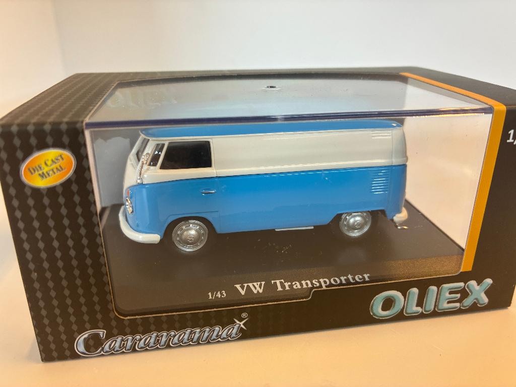 27410: Volkswagen T1 Transporter Van - Oliex 1:43, Hobby en Vrije tijd, Modelauto's | 1:43, Bottgerstr 2-14, 65439 Florsheim, Germany