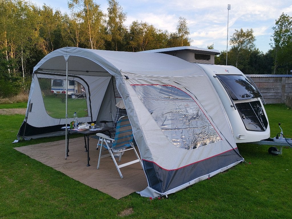 Walker voortent voor Kip Kompakt (model vanaf 2011), Ophalen, Gebruikt, Ten Cate All Season 240g/m2, Walker Campingstyle