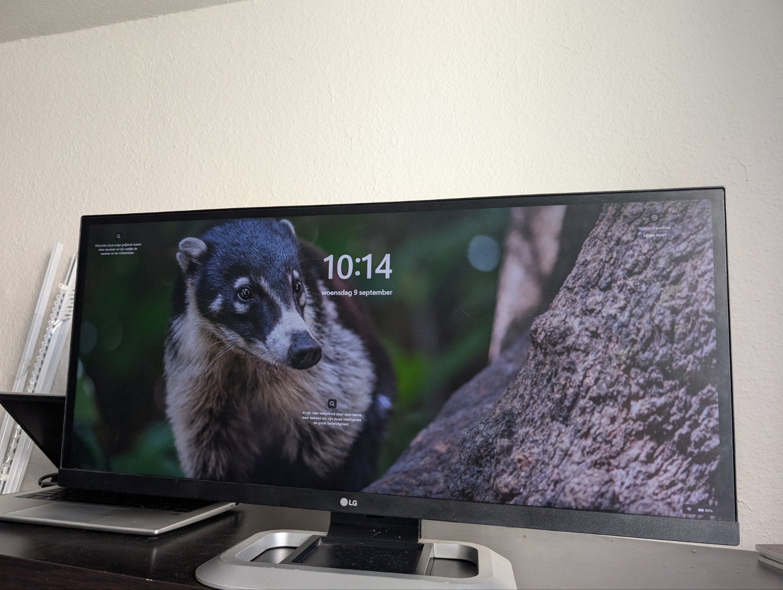LG 22WL500 ultrawide monitor, Computers en Software, Monitoren, IPS, Zo goed als nieuw, LG, 60 Hz of minder