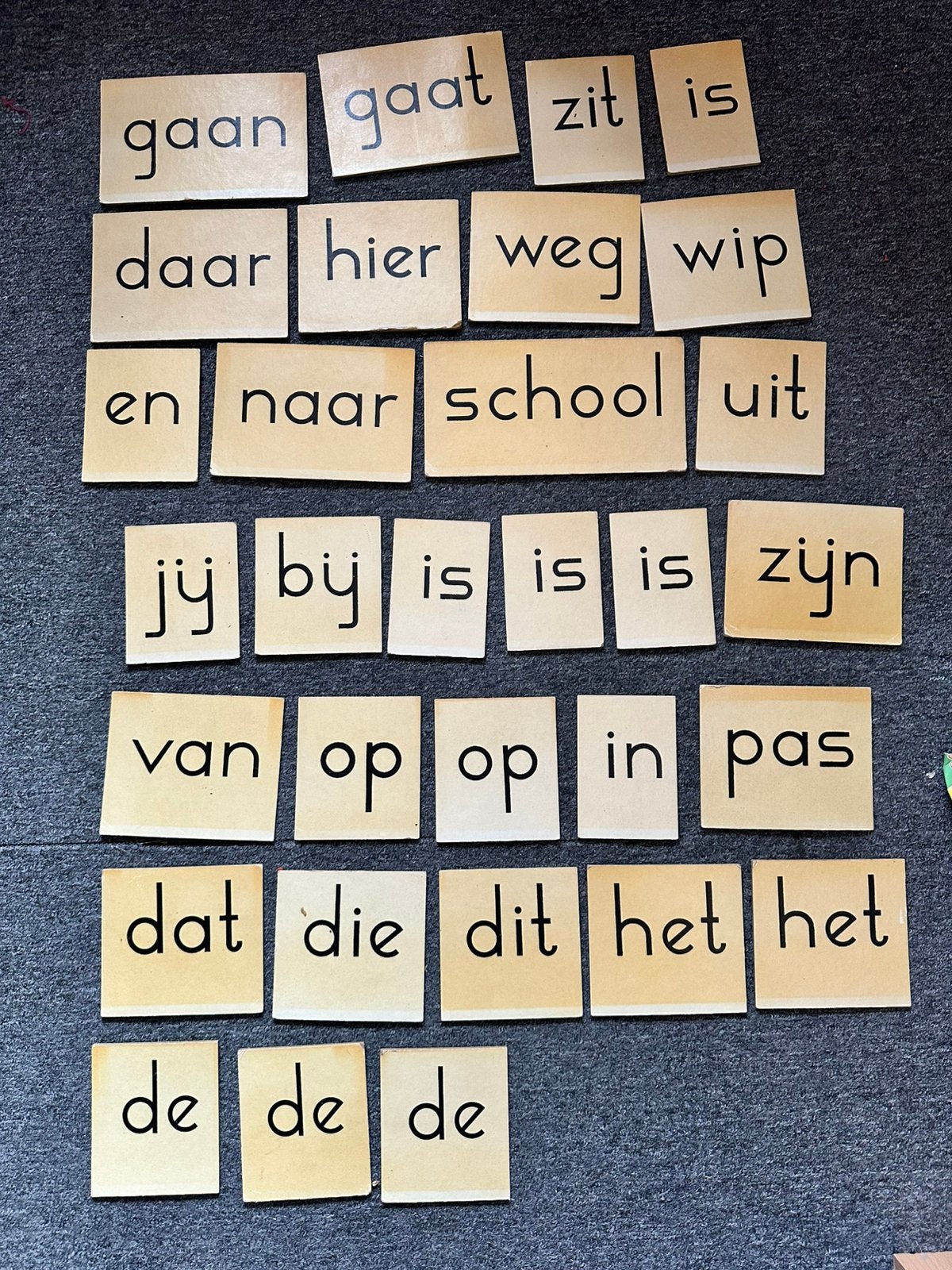 Oude school woorden, Ophalen of Verzenden, Gelezen
